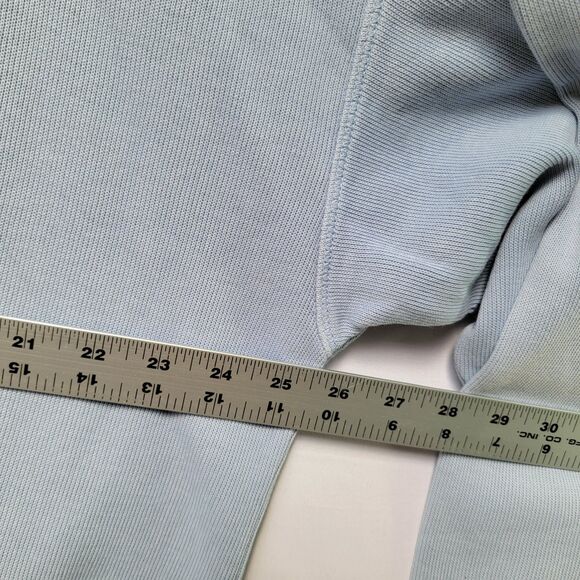 TOMMY BAHAMA Relax Light Blue 100% Cotton Sweatshirt Zip-Up Pullover Men’s Sz L - Picture 10 of 11